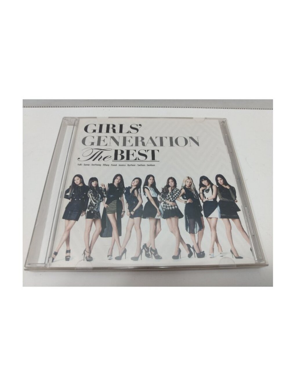 SNSD Girls' Generation The Best CD, Taiwan Version, Pre-Owned